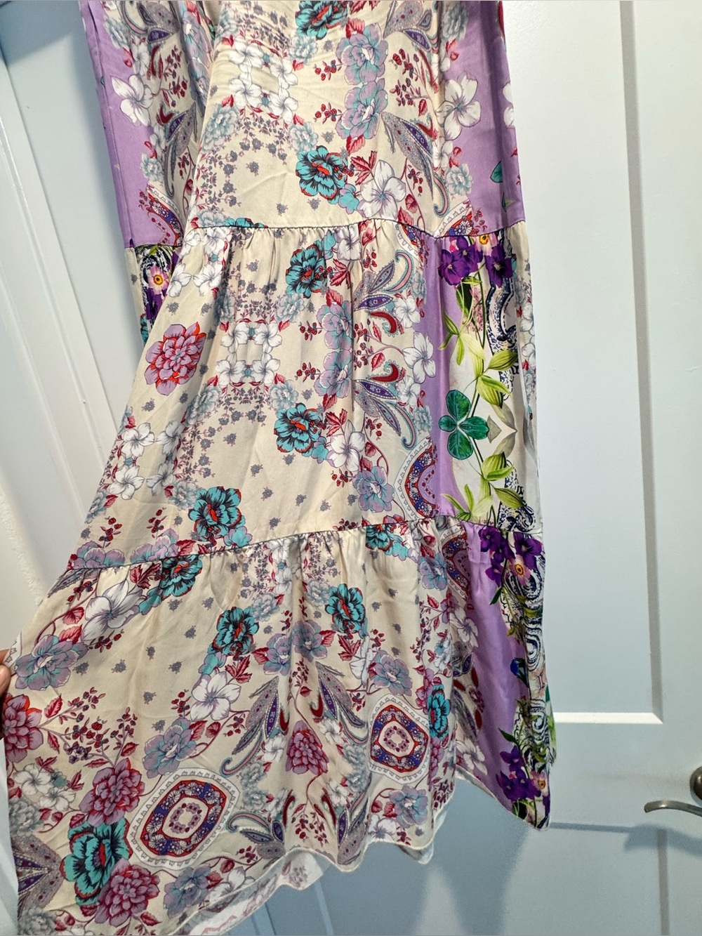 Johnny Was Printed Palazzo Pant - Picture 7 of 11